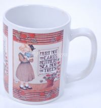 Mary Engelbreit HURT NOT THE EARTH Revelations Mug